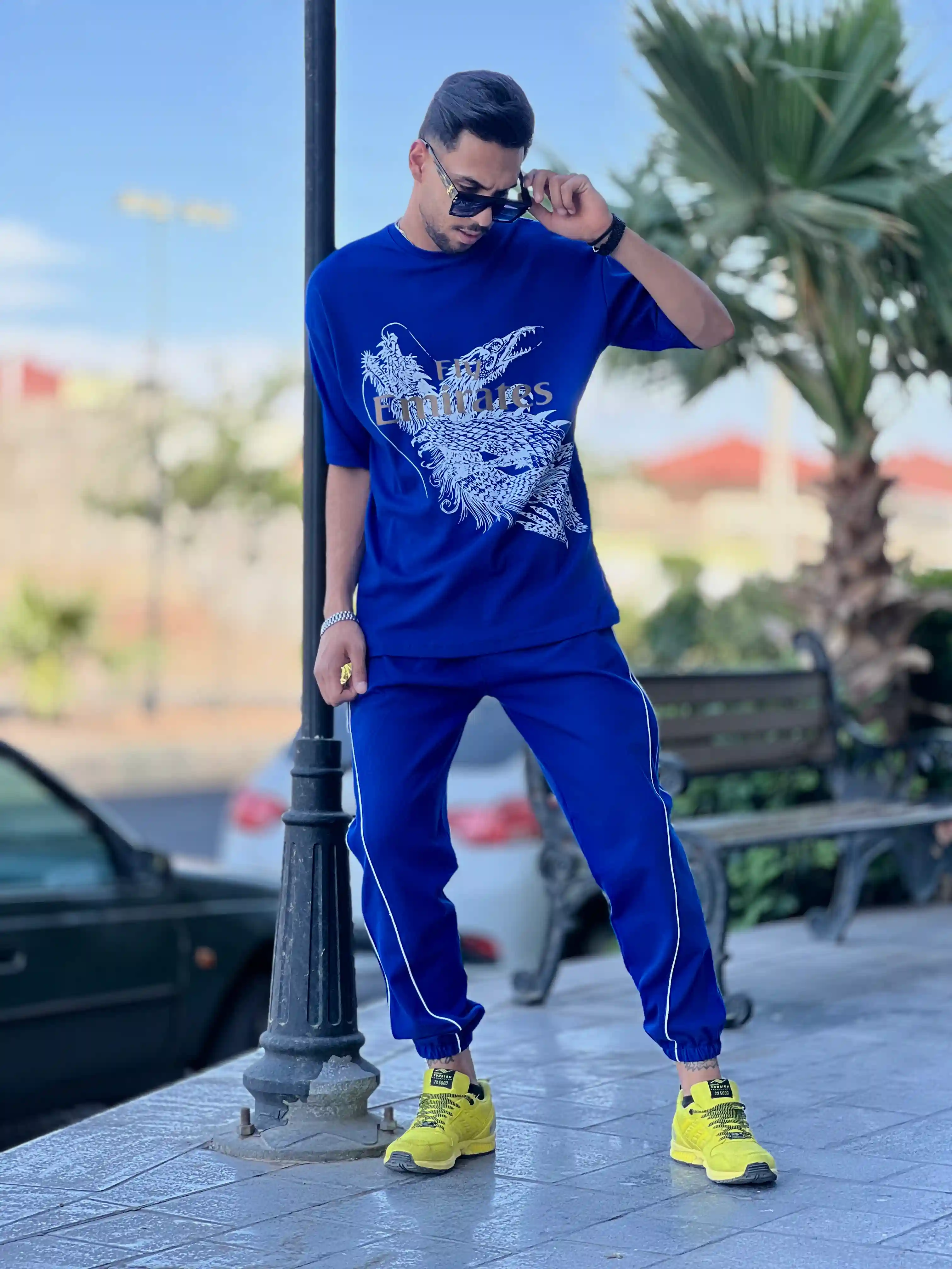 ست دراگون آبی کاربنی