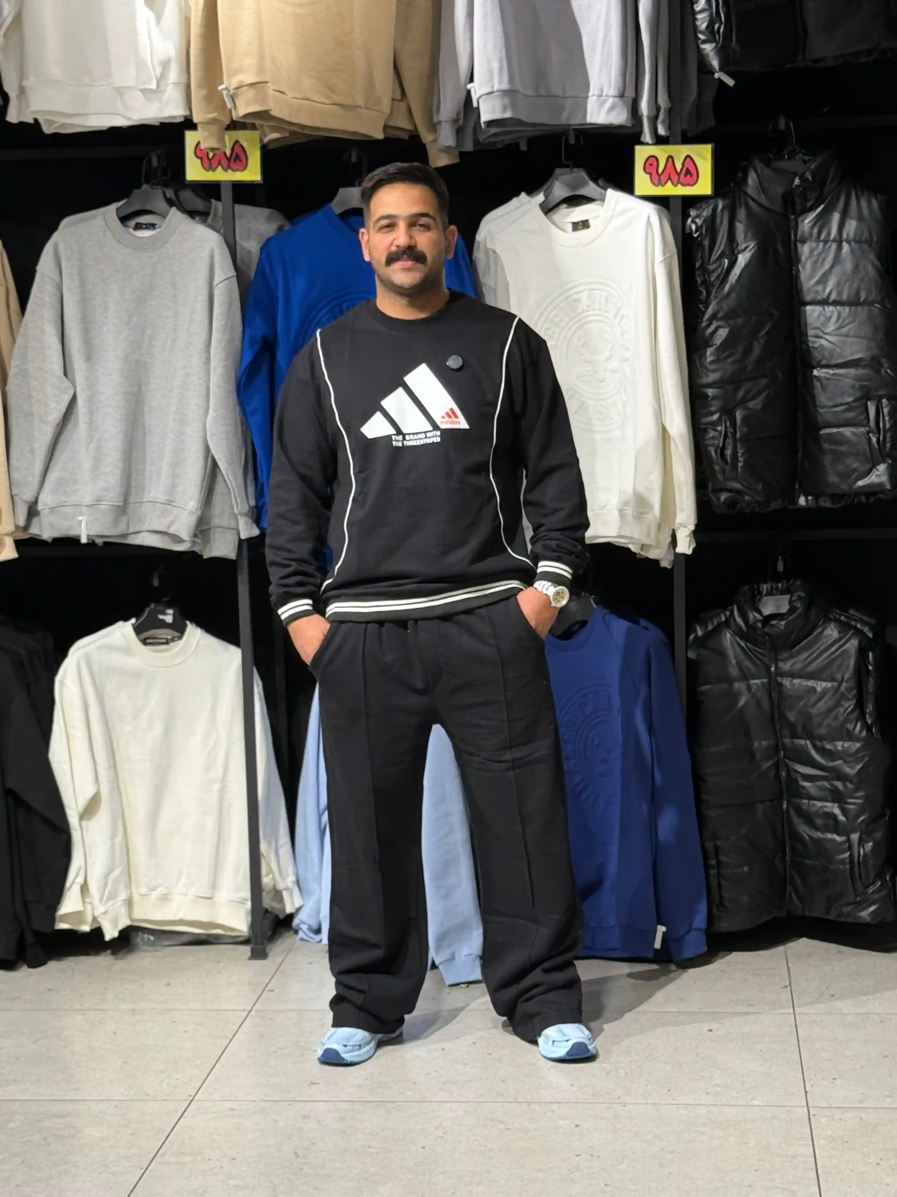 ست آدیداس مشکی